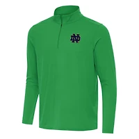 Antigua Kelly Notre Dame Fighting Irish Intent Quarter-Zip Top