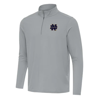 Antigua Kelly Notre Dame Fighting Irish Intent Quarter-Zip Top