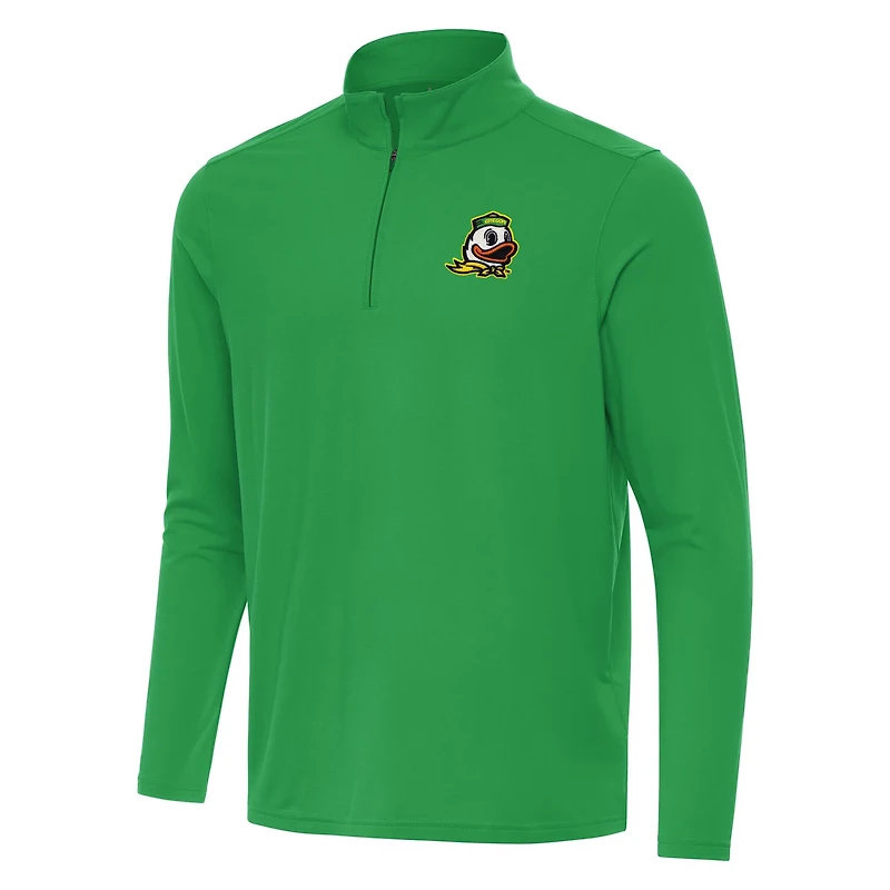 Antigua Kelly Oregon Ducks Intent Quarter-Zip Top
