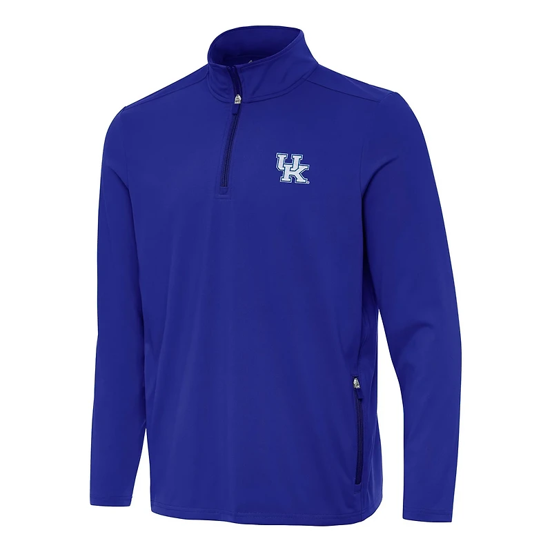 Antigua Kentucky Wildcats Perilous Quarter-Zip Sweatshirt