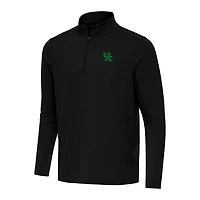 Antigua Kentucky Wildcats St Patrick's Day Intent Quarter-Zip Pullover
