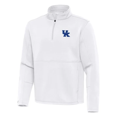 Antigua Kentucky Wildcats Twist Quarter-Zip Pullover Jacket