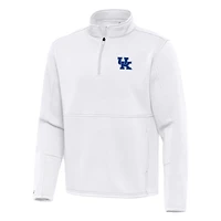 Antigua Kentucky Wildcats Twist Quarter-Zip Pullover Jacket