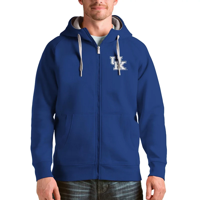 Antigua Kentucky Wildcats Victory Full-Zip Jacket