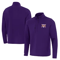 Antigua LSU Tigers 2025 NCAA Baseball College World Series National Champions Insider Quarter-Zip Top