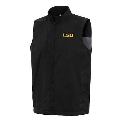 Antigua LSU Tigers Brisk Full-Zip Vest
