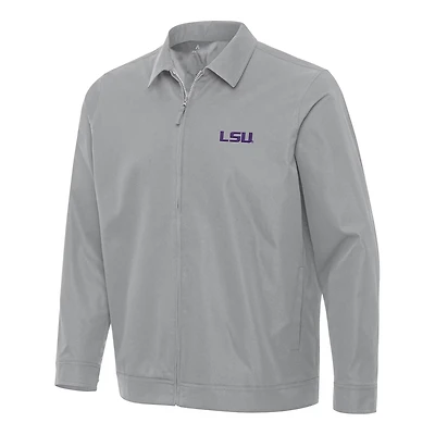 Antigua LSU Tigers Pivot Full-Zip Jacket