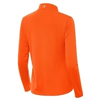 Antigua Miami Hurricanes College Football Playoff 2026 Fiesta Bowl Champions Tribute Half-Zip Pullover