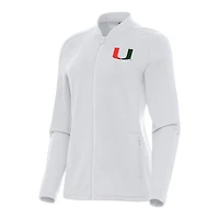 Antigua Miami Hurricanes Continual Full-Zip Jacket