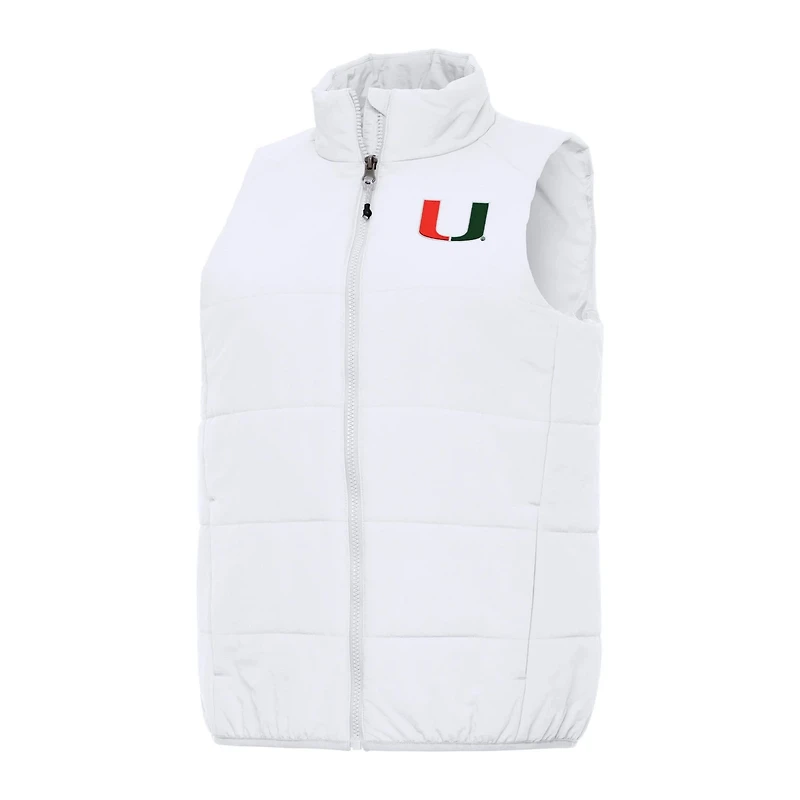 Antigua Miami Hurricanes Experience Full-Zip Vest