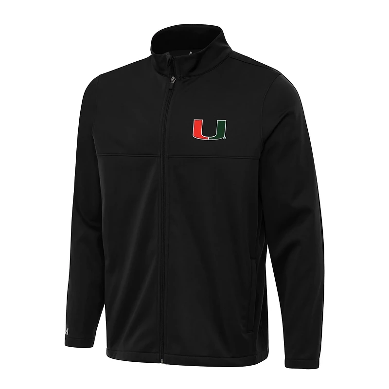 Antigua Miami Hurricanes Links 2 Full-Zip Golf Jacket
