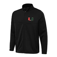 Antigua Miami Hurricanes Links 2 Full-Zip Golf Jacket