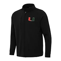Antigua Miami Hurricanes Regard Full-Zip Jacket