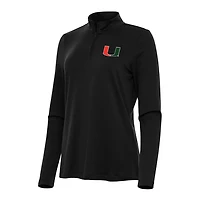 Antigua Miami Hurricanes Reprocess Quarter-Zip Top