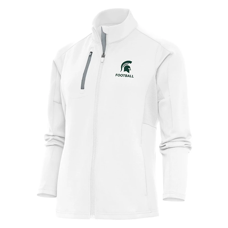 Antigua Michigan State Spartans Football Generation Full-Zip Jacket