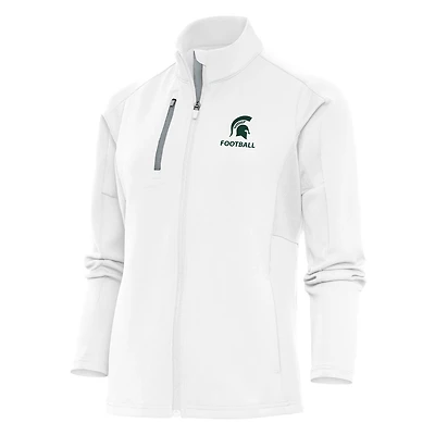 Antigua Michigan State Spartans Football Generation Full-Zip Jacket