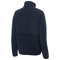 Antigua Michigan Wolverines Figure Quarter-Zip Jacket