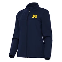 Antigua Michigan Wolverines Links 2 Full-Zip Golf Jacket