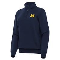 Antigua Michigan Wolverines Victory Quarter-Zip Top