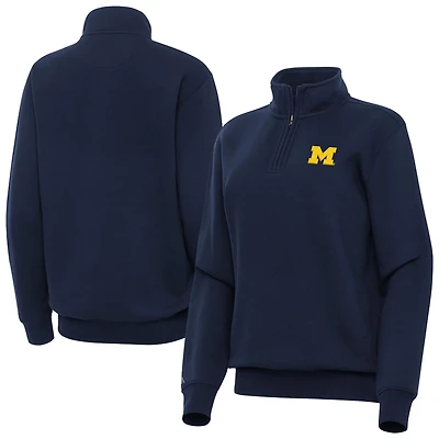 Antigua Michigan Wolverines Victory Quarter-Zip Top