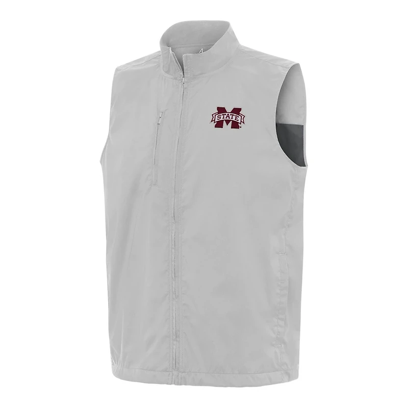 Antigua Mississippi State Bulldogs Brisk Full-Zip Vest