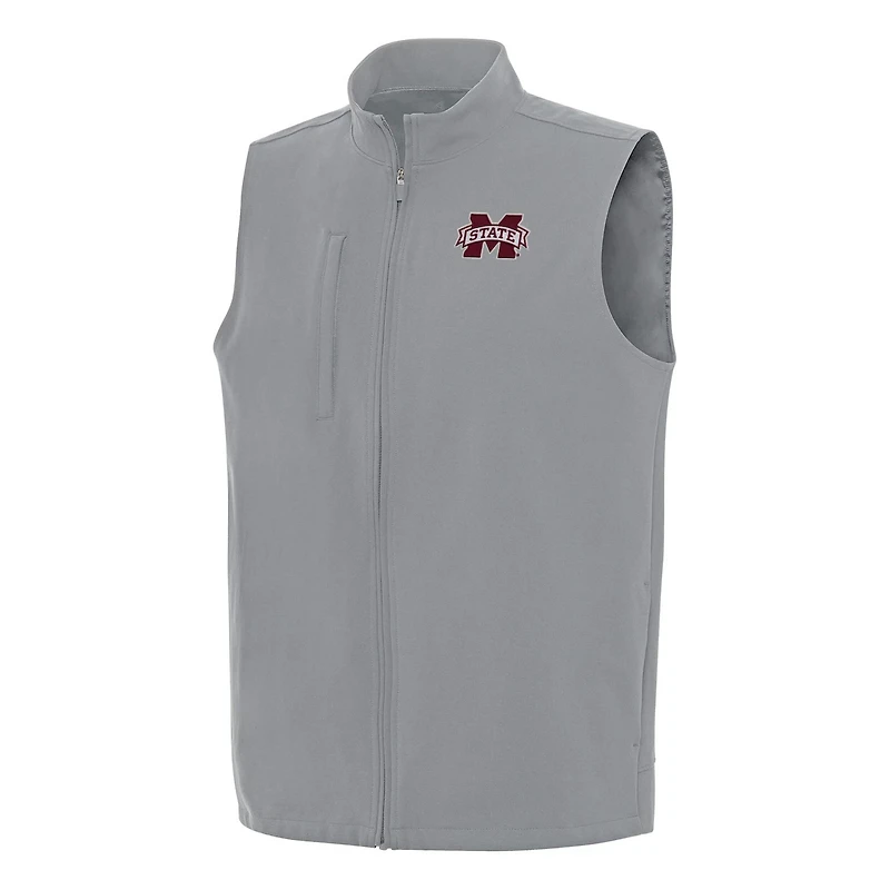 Antigua Mississippi State Bulldogs Regard Full-Zip Vest