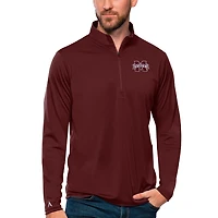 Antigua Mississippi State Bulldogs Tribute Quarter-Zip Top