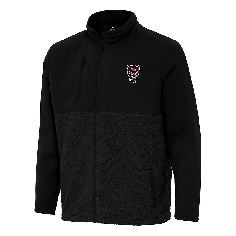 Antigua NC State Wolfpack Daily Fused Full-Zip Jacket