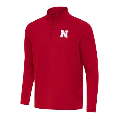 Antigua Nebraska Huskers Intent Quarter-Zip Top