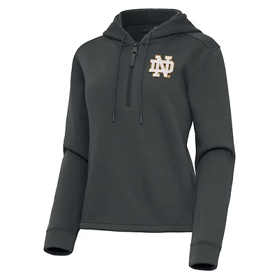 Antigua Notre Dame Fighting Irish Contemporary Quarter-Zip Hoodie