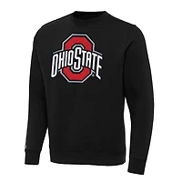 Antigua Ohio State Buckeyes Big  Tall Victory Crewneck Pullover Sweatshirt