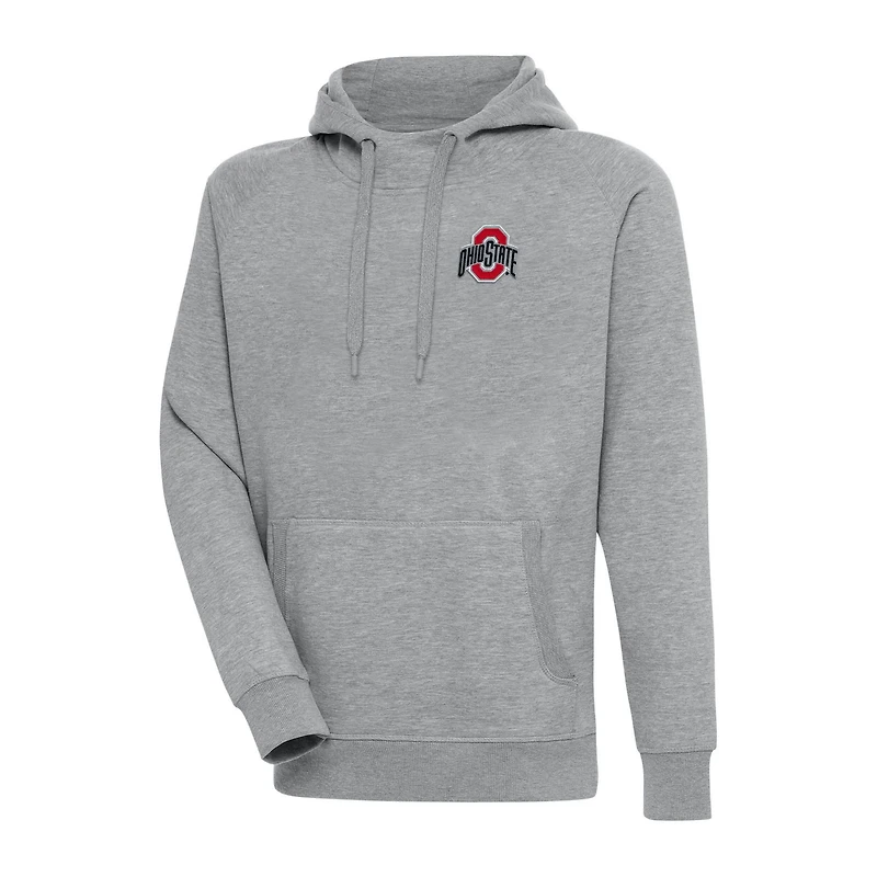 Antigua Ohio State Buckeyes Big  Tall Victory Pullover Hoodie