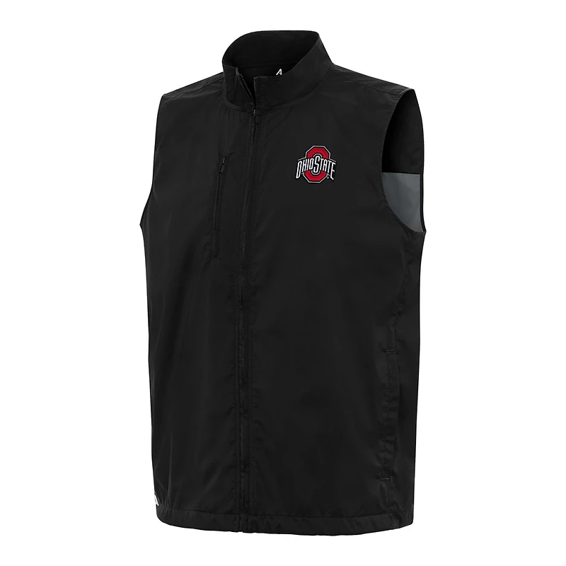 Antigua Ohio State Buckeyes Brisk Full-Zip Vest