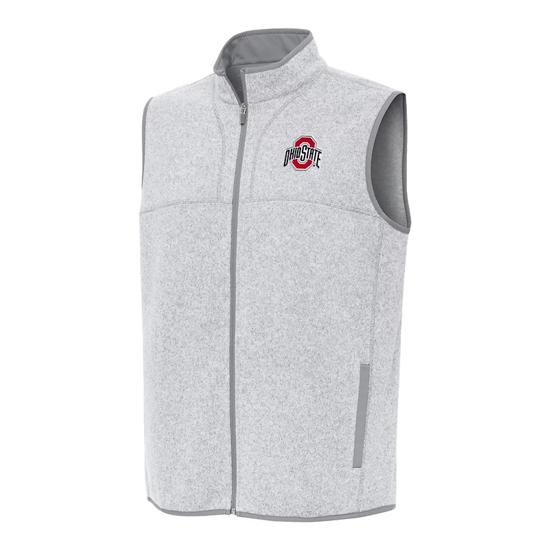 Antigua Ohio State Buckeyes Fortune Full-Zip Vest