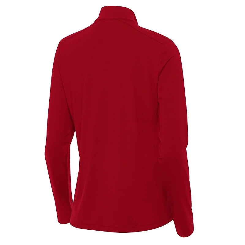 Antigua Ohio State Buckeyes Intent Quarter-Zip Top