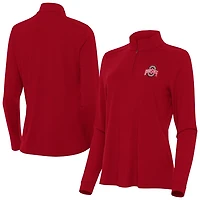 Antigua Ohio State Buckeyes Intent Quarter-Zip Top