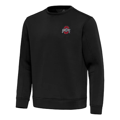 Antigua Ohio State Buckeyes Relevant Lightweight Pullover Sweatshirt
