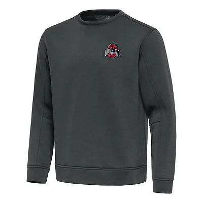 Antigua Ohio State Buckeyes Relevant Lightweight Pullover Sweatshirt