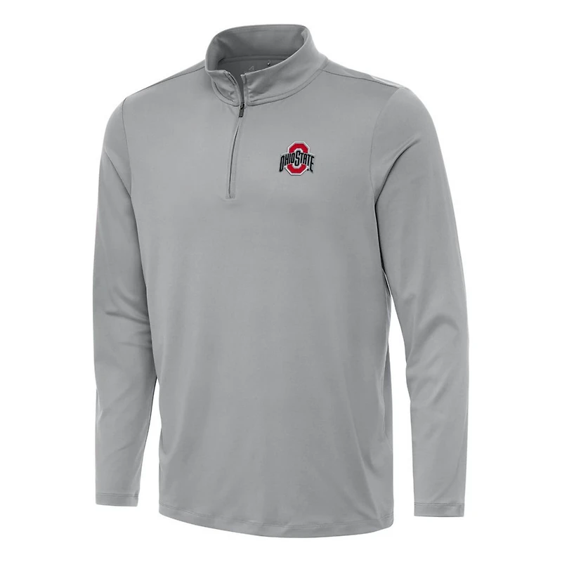 Antigua Ohio State Buckeyes Reprocess Quarter-Zip Top