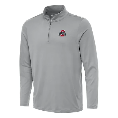 Antigua Ohio State Buckeyes Reprocess Quarter-Zip Top