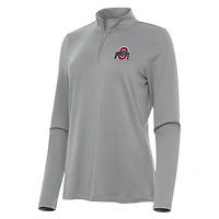Antigua Ohio State Buckeyes Reprocess Quarter-Zip Top