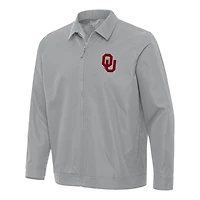 Antigua Oklahoma Sooners Pivot Full-Zip Jacket