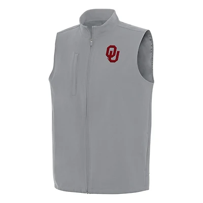 Antigua Oklahoma Sooners Regard Full-Zip Vest