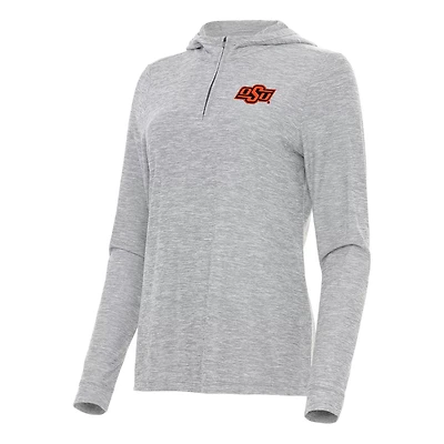 Antigua Oklahoma State Cowboys Daybreak Quarter-Zip Hoodie