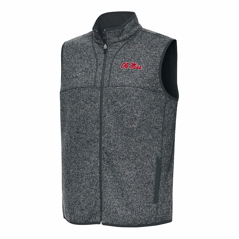 Antigua Ole Miss Rebels Fortune Full-Zip Vest