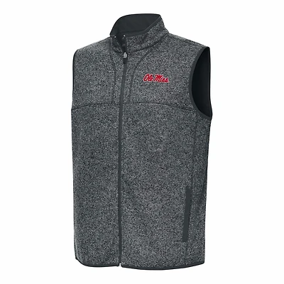 Antigua Ole Miss Rebels Fortune Full-Zip Vest