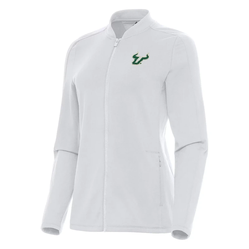 Antigua South Florida Bulls Continual Full-Zip Jacket