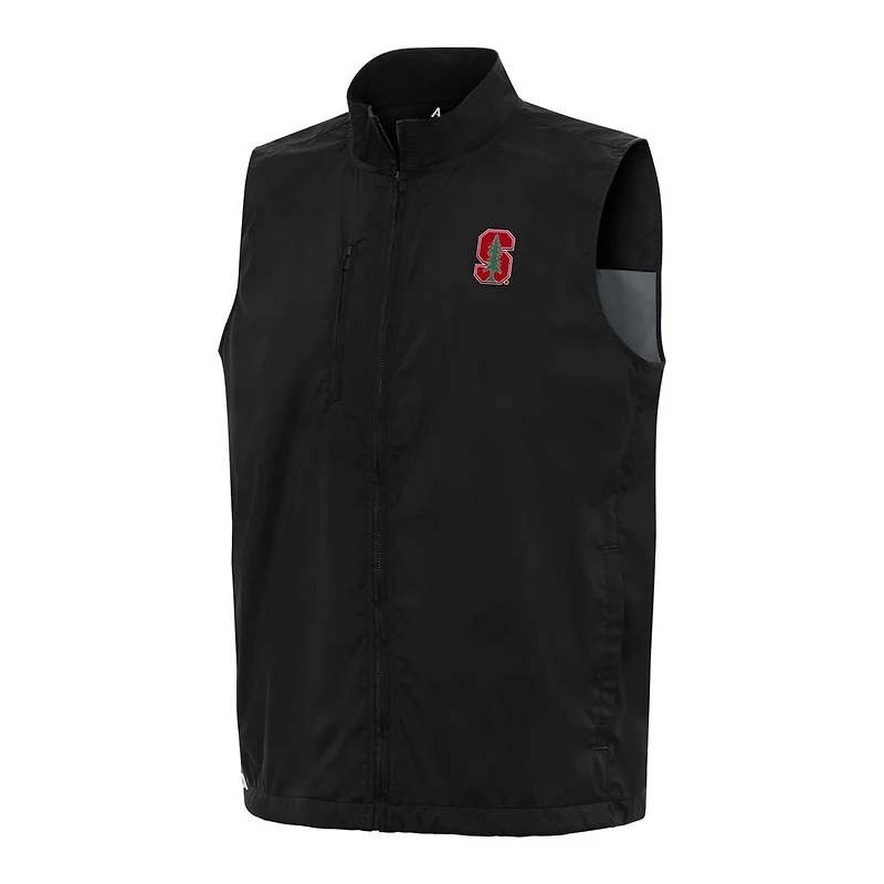 Antigua Stanford Cardinal Brisk Full-Zip Vest