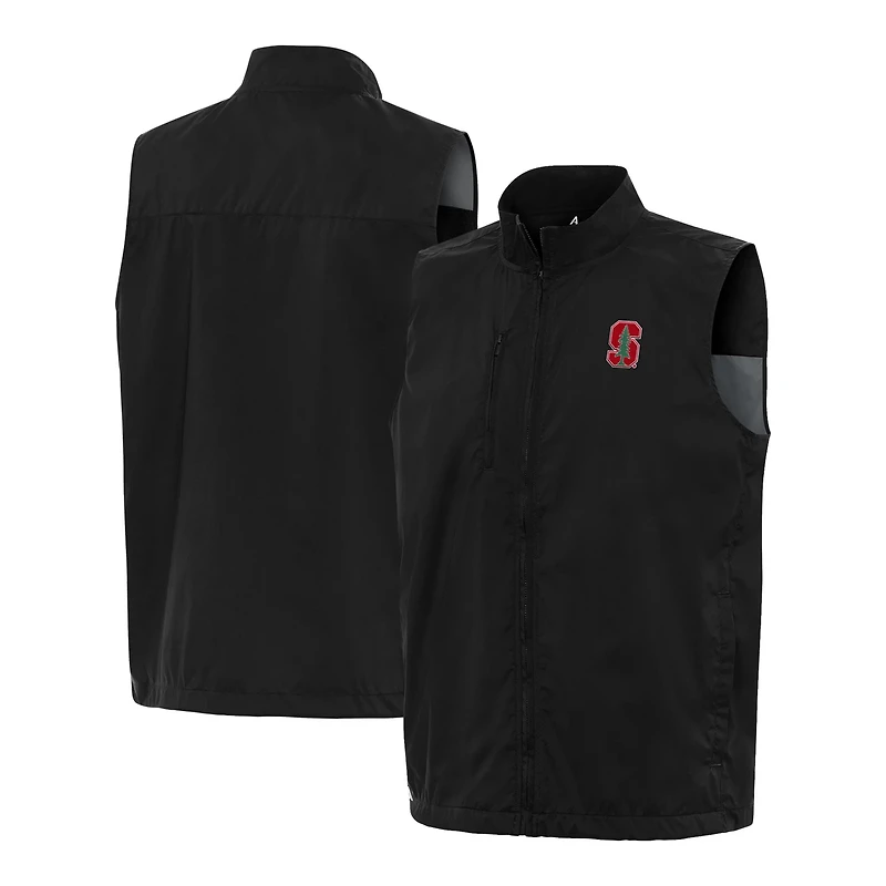 Antigua Stanford Cardinal Brisk Full-Zip Vest