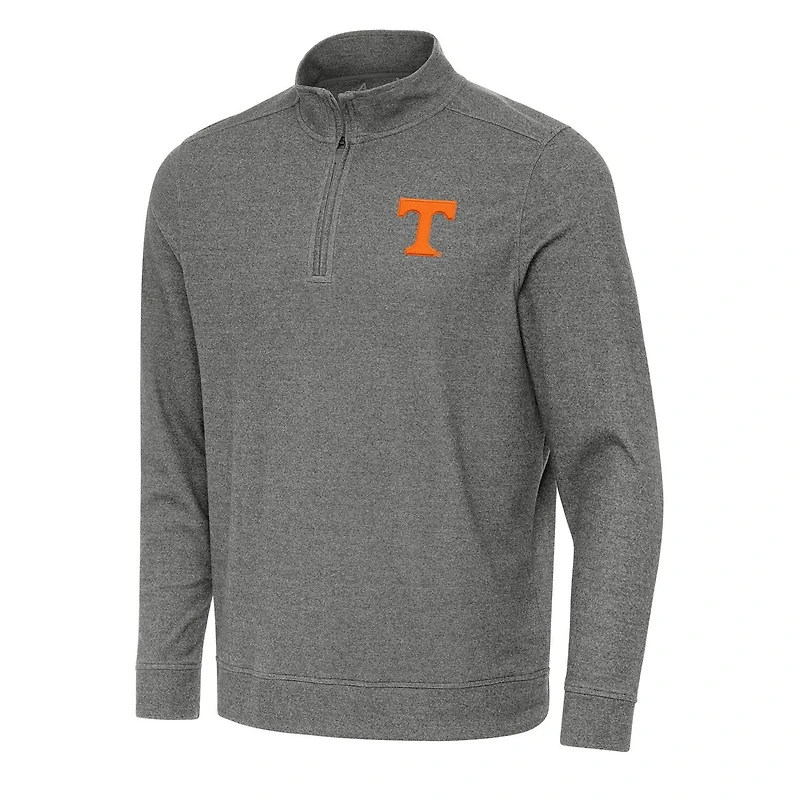 Antigua Tennessee Volunteers Subtle Quarter-Zip Sweatshirt